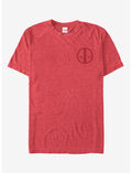 Marvel Deadpool Badge Logo T-Shirt
