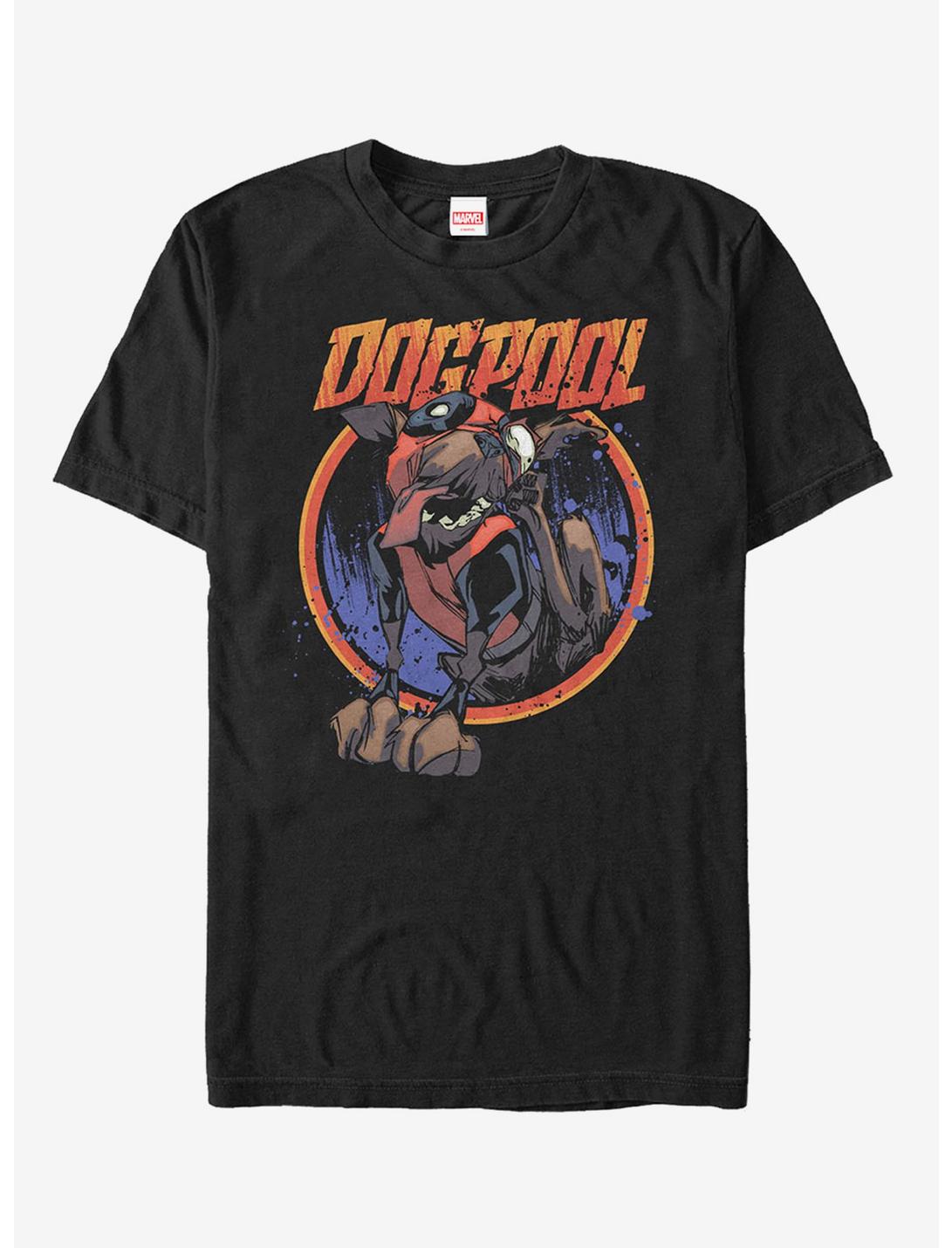 Marvel Deadppol Dogpool Scratch T-Shirt
