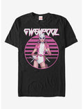 Marvel Gwenpool Retro Circle T-Shirt