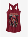 Marvel Deadpool Corps Girls Tanks