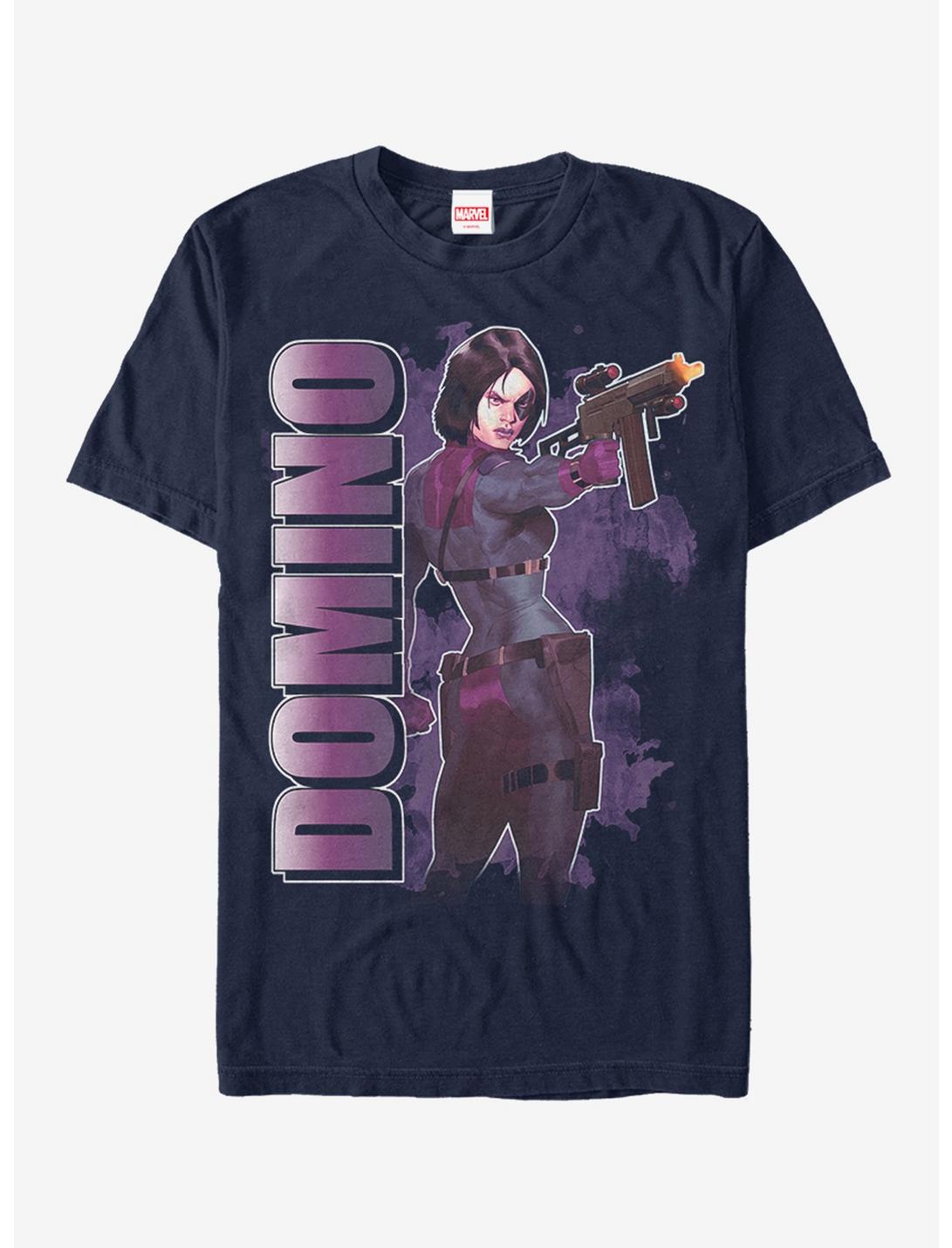 Marvel Deadpool Domino Watercolor T-Shirt