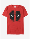 Marvel Deadpool Reverse Mask Splatter T-Shirt