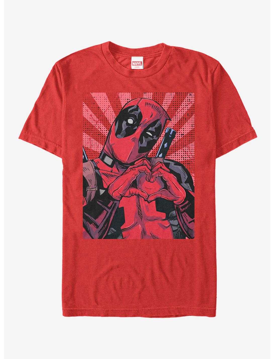 Marvel Deadpool Heart You T-Shirt