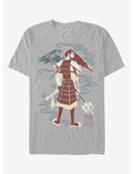 Cartoon Network Samurai Jack Mountain Sketch T-Shirt