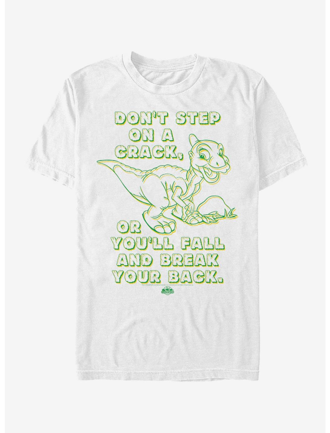 Land Before Time Don't Step on a Crack T-Shirt