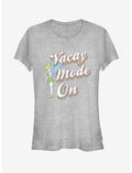 Disney Tinker Bell Vacay Mode On Girls T-Shirt