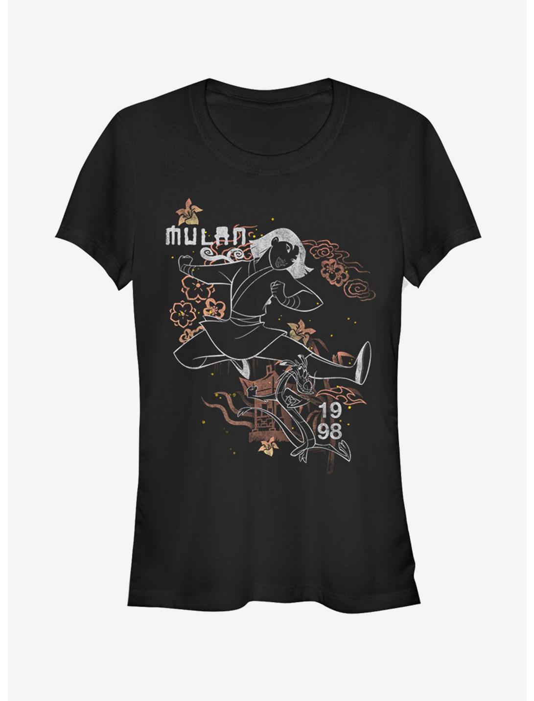 Disney Mulan Outline Girls T-Shirt