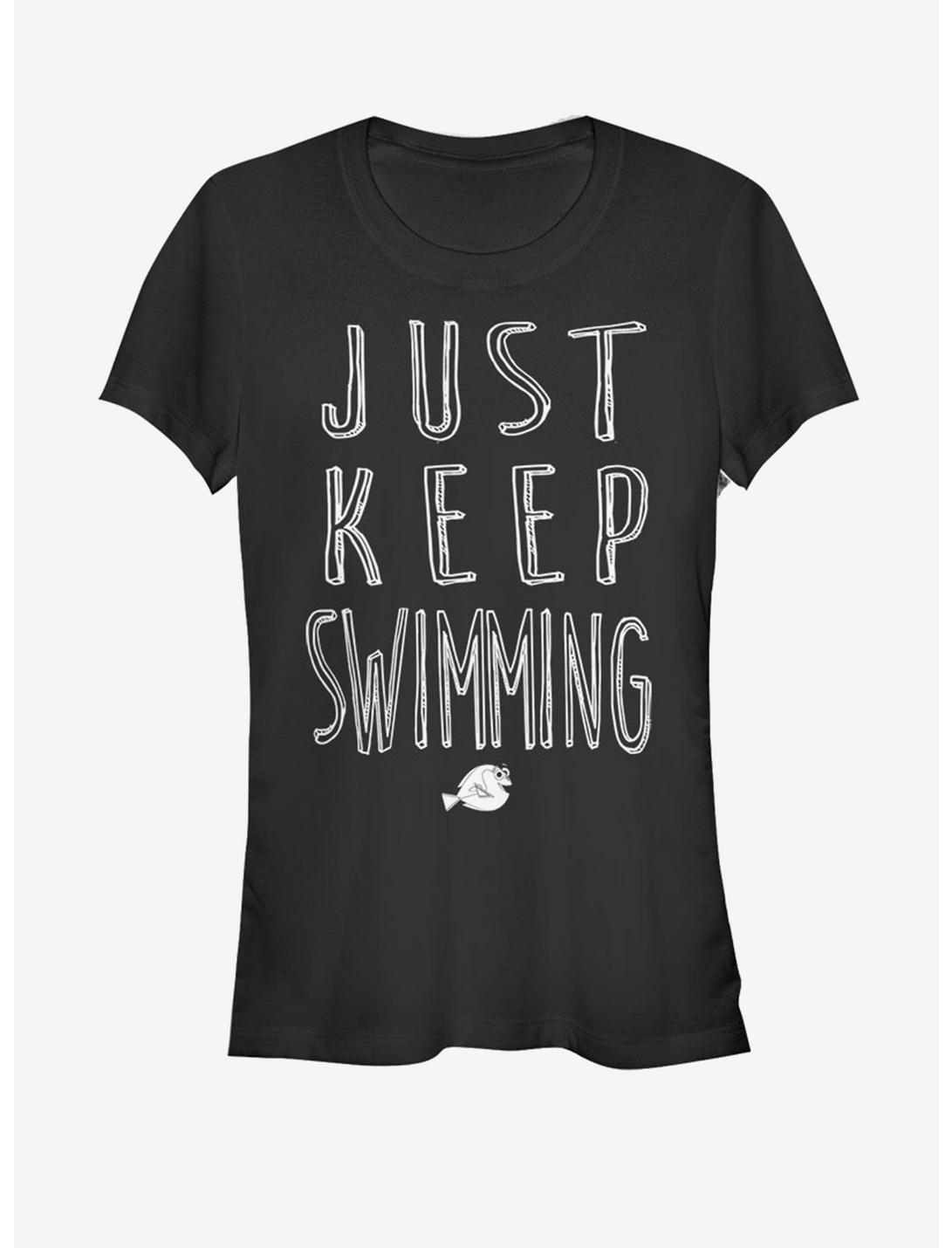 Disney Pixar Finding Dory Just Keep Swimming Girls T-Shirt