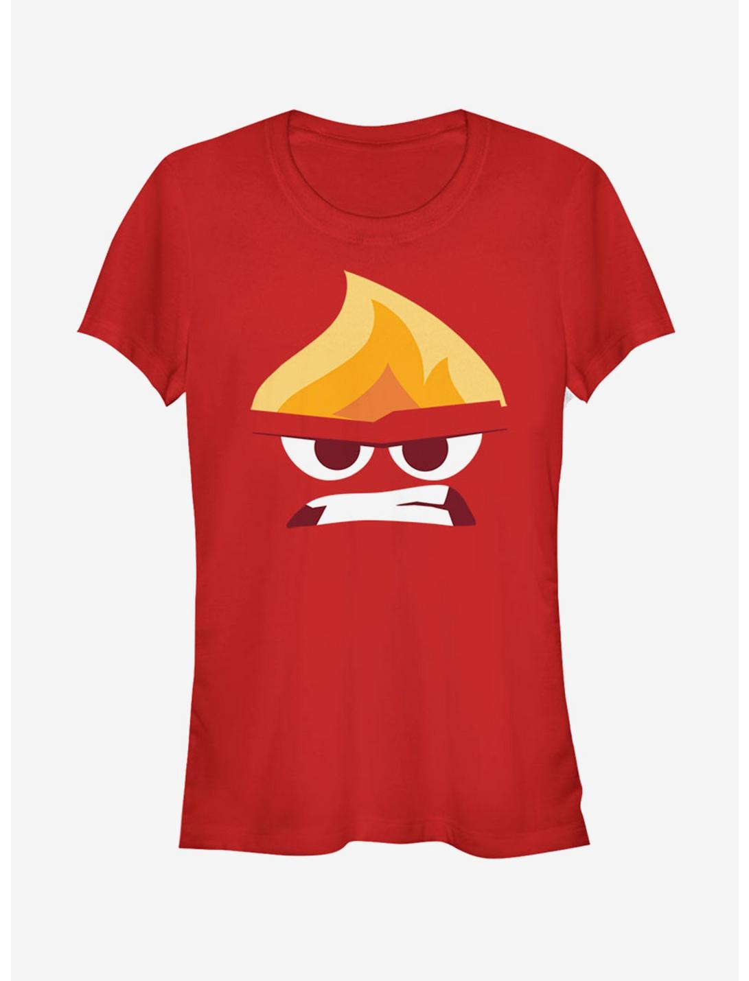 Disney Pixar Inside Out Anger Face Girls T-Shirt