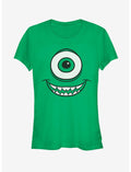 Disney Pixar Monsters, Inc. Mike Face Girls T-Shirt