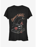 Disney Snow White And The Seven Dwarfs Evil Queen's Pet Raven Girls T-Shirt