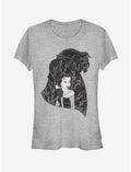 Disney Beauty And The Beast In My Heart Girls T-Shirt