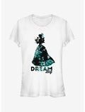 Disney Belle Dream Big Floral Print Girls T-Shirt