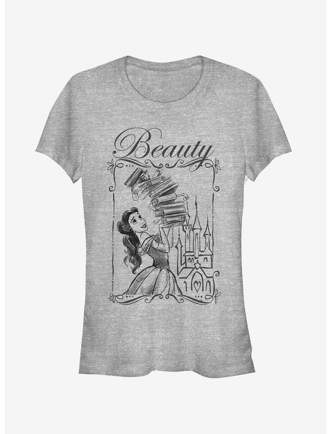 Disney Belle Book Tower Girls T-Shirt