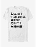 Disney Princess Keywords T-Shirt