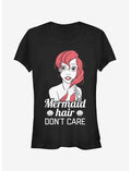 Disney The Little Mermaid Ariel Mermaid Hair Don't Care Girls T-Shirt