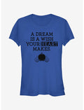 Disney A Dream Is a Wish Your Heart Makes Girls T-Shirt