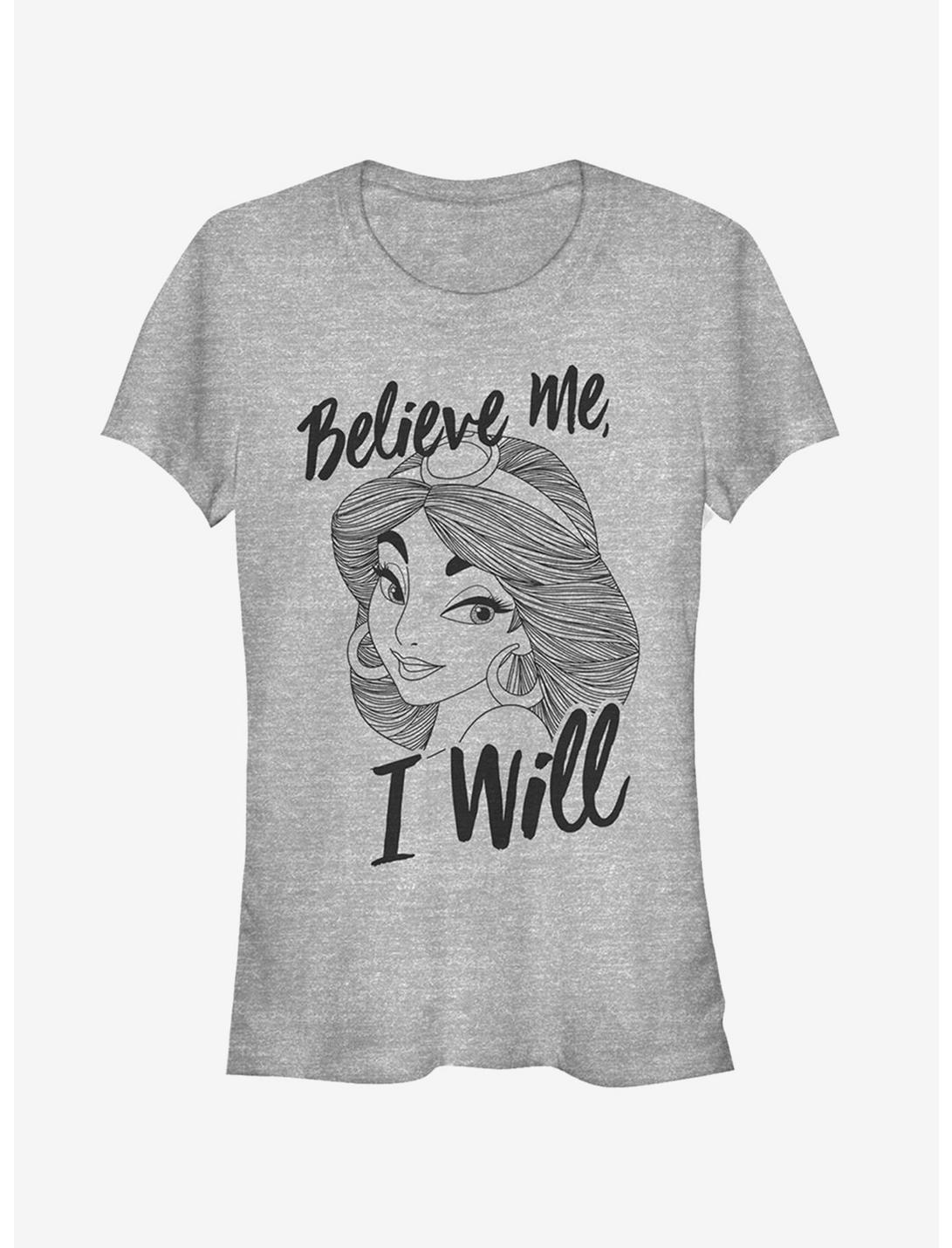 Disney Jasmine Believe Me Girls T-Shirt