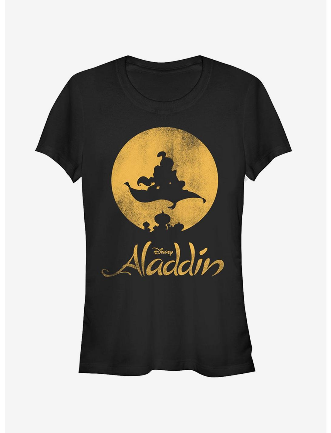 Disney Magic Carpet Ride Silhouette Girls T-Shirt