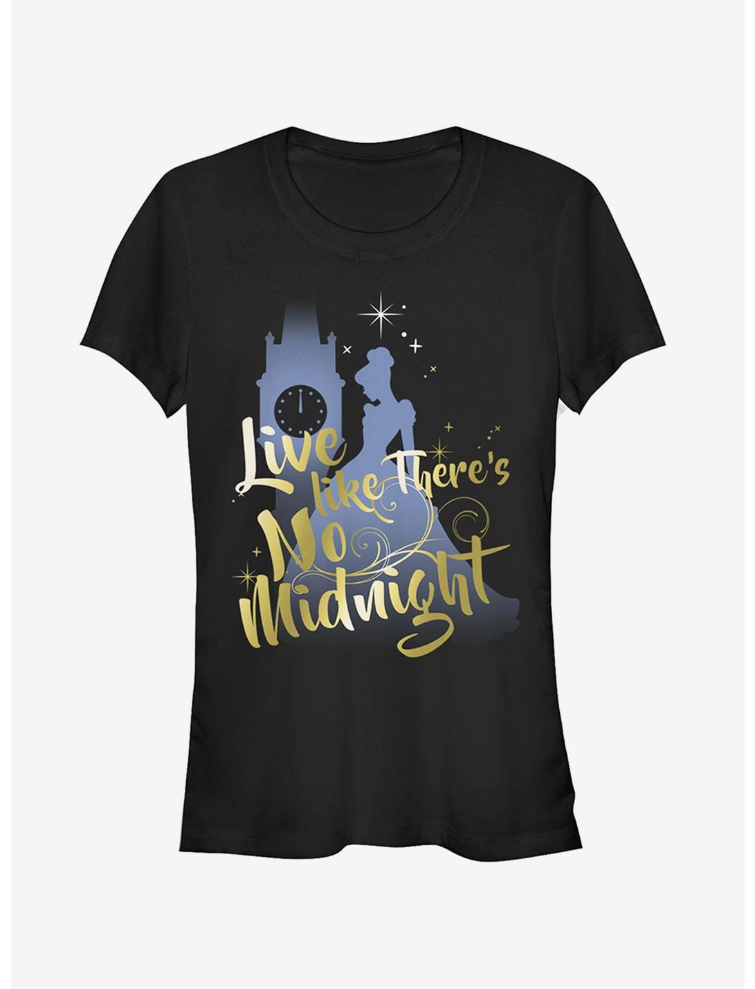 Disney Cinderella Classic Live Like There's No Midnight Girls T-Shirt