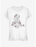 Disney Floral Pose Girls T-Shirt