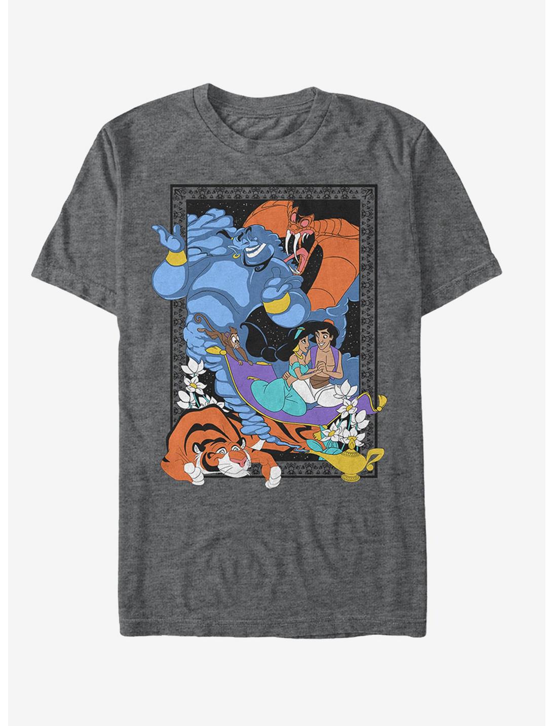 Disney Aladdin Character Frame T-Shirt
