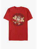 Disney Wreck-It Ralph Wreck Round Linear T-Shirt