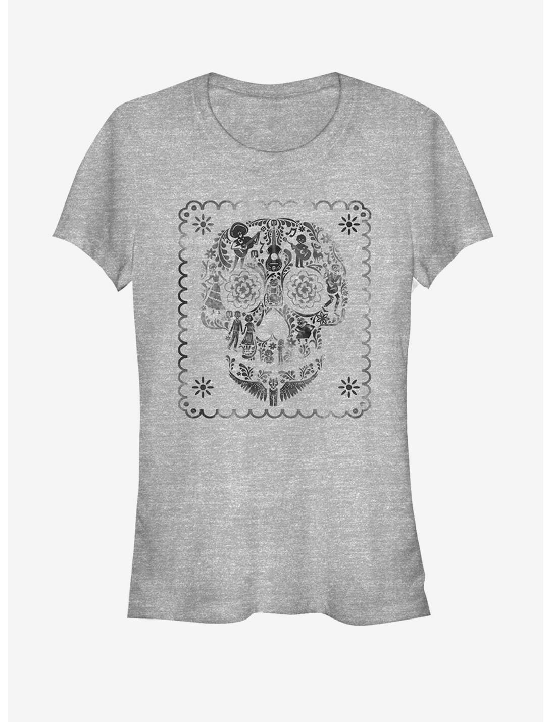 Disney Pixar Coco Sugar Skull Stamp Girls T-Shirt
