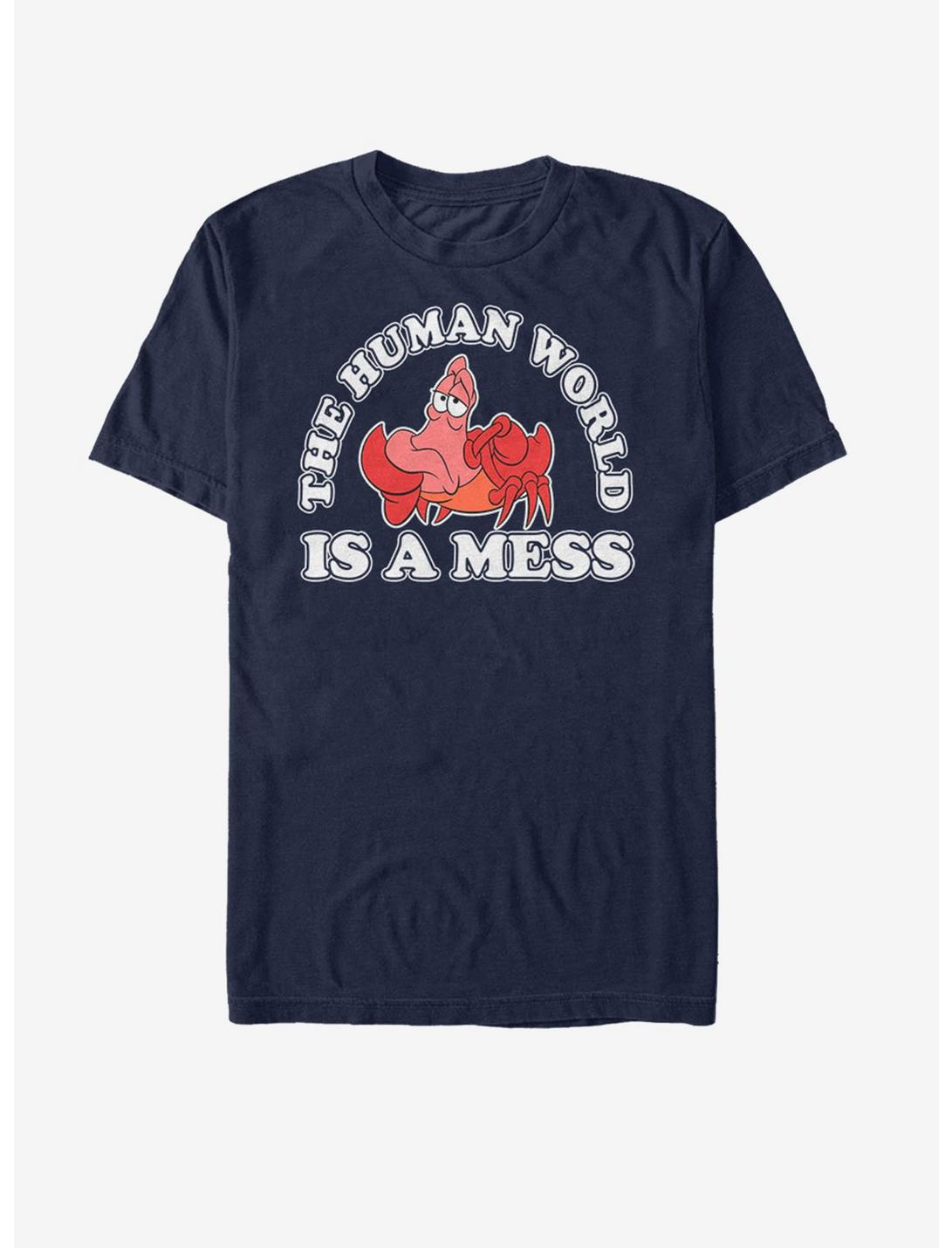 Disney The Little Mermaid Worlds a Mess T-Shirt