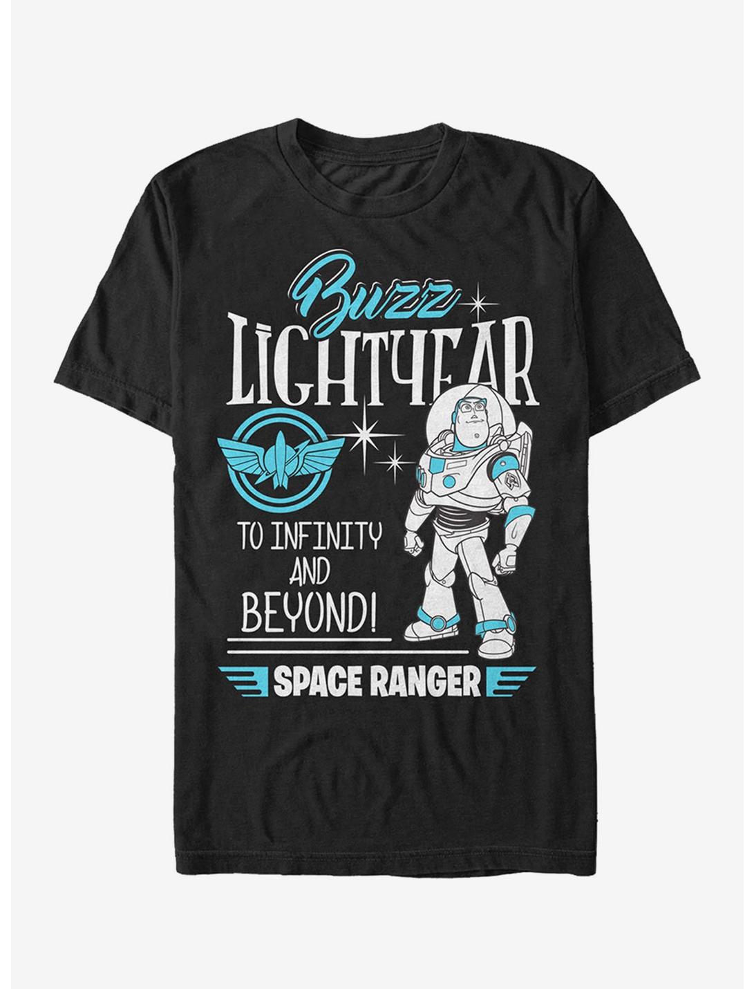 Disney Pixar Toy Story Buzz Lightyear Space Ranger Badge T-Shirt