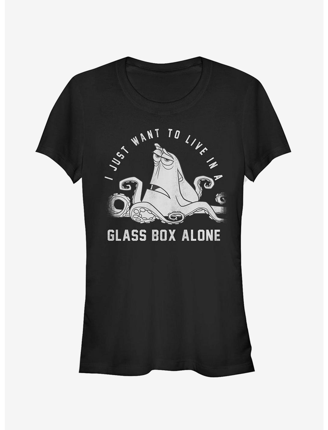 Disney Pixar Finding Dory Hank Glass Box Alone Girls T-Shirt