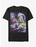 Disney Pixar Toy Story Buzz & Alien Moon Landing T-Shirt