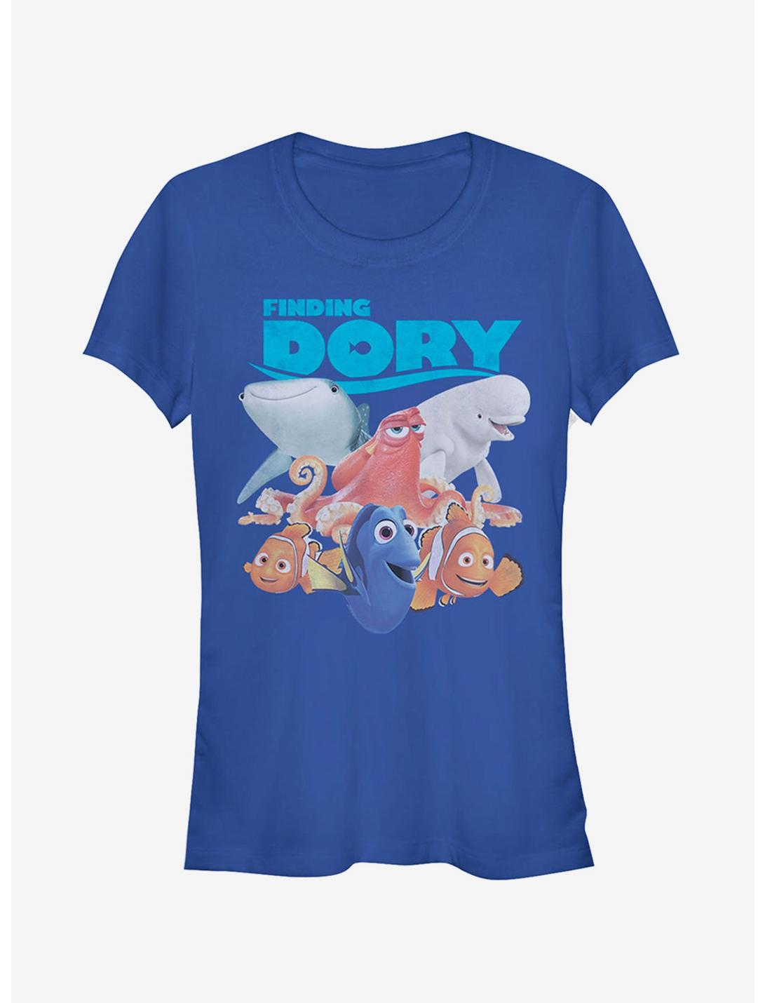 Disney Pixar Finding Dory Whole Gang Girls T-Shirt