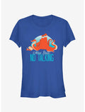 Disney Pixar Finding Dory Hank No Talking Rule Girls T-Shirt