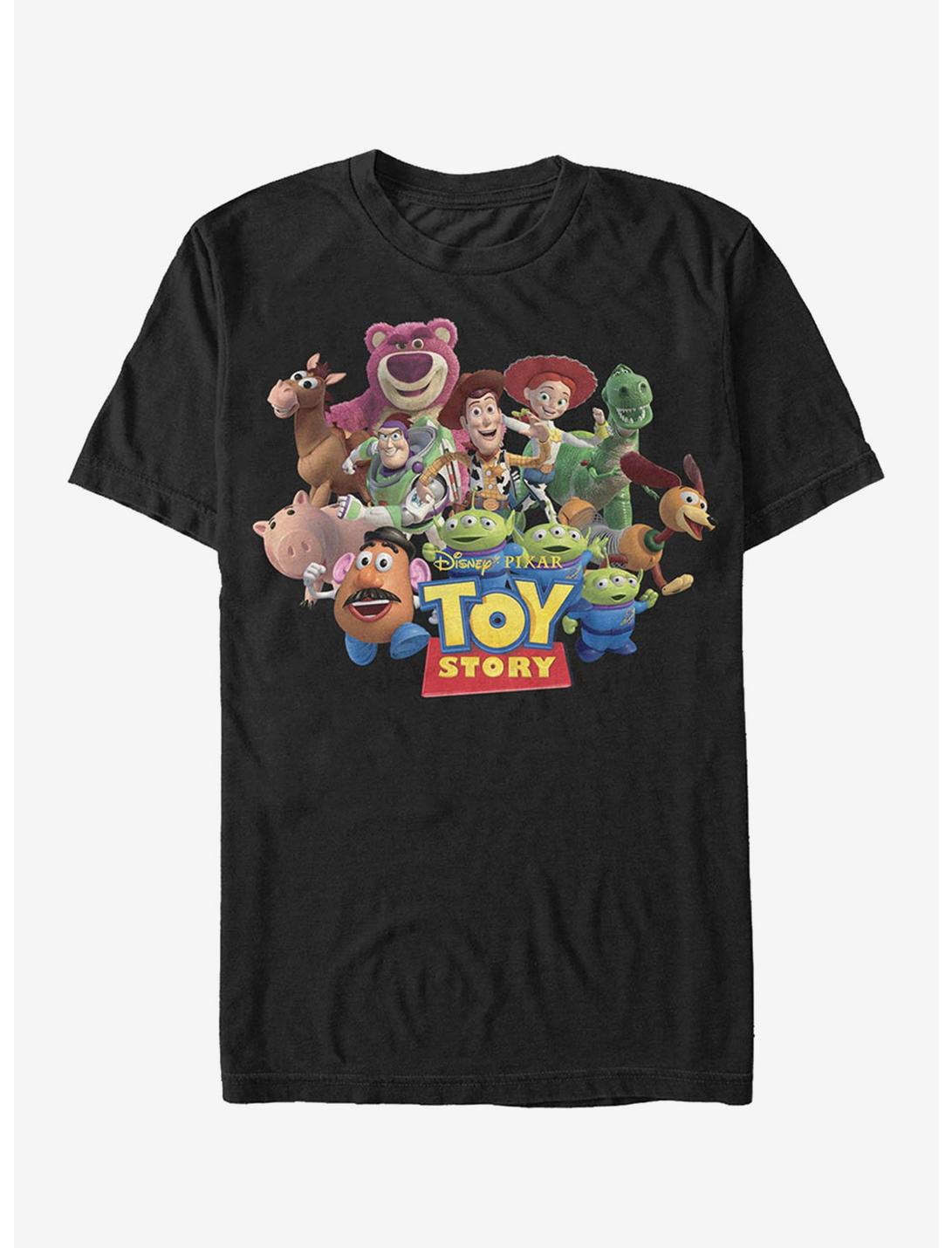 Disney Pixar Toy Story Character Logo Scene T-Shirt