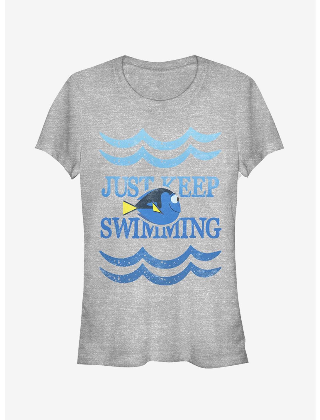 Disney Pixar Finding Dory Keep Swimming Waves Girls T-Shirt