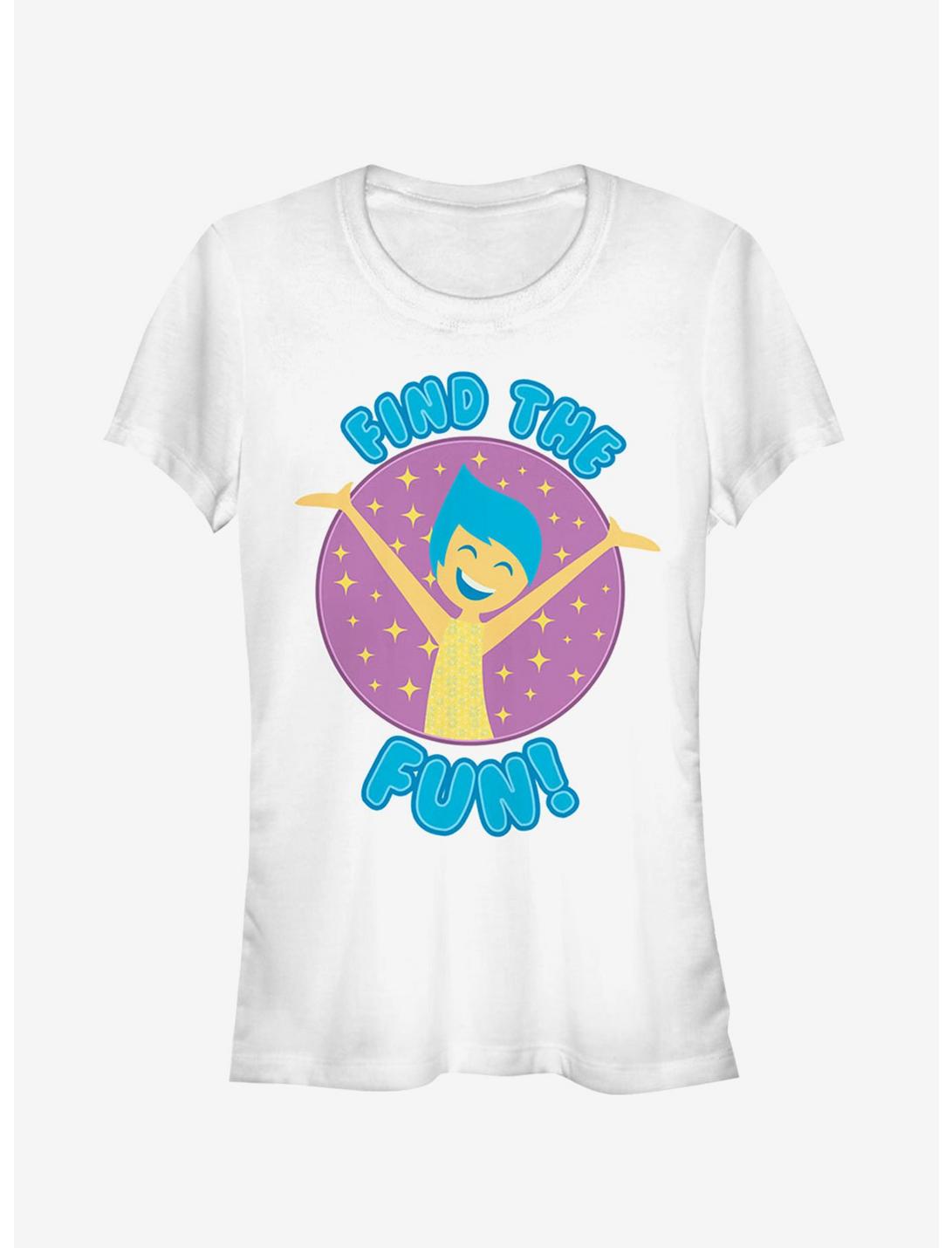 Disney Pixar Inside Out Joy Find Fun Girls T-Shirt