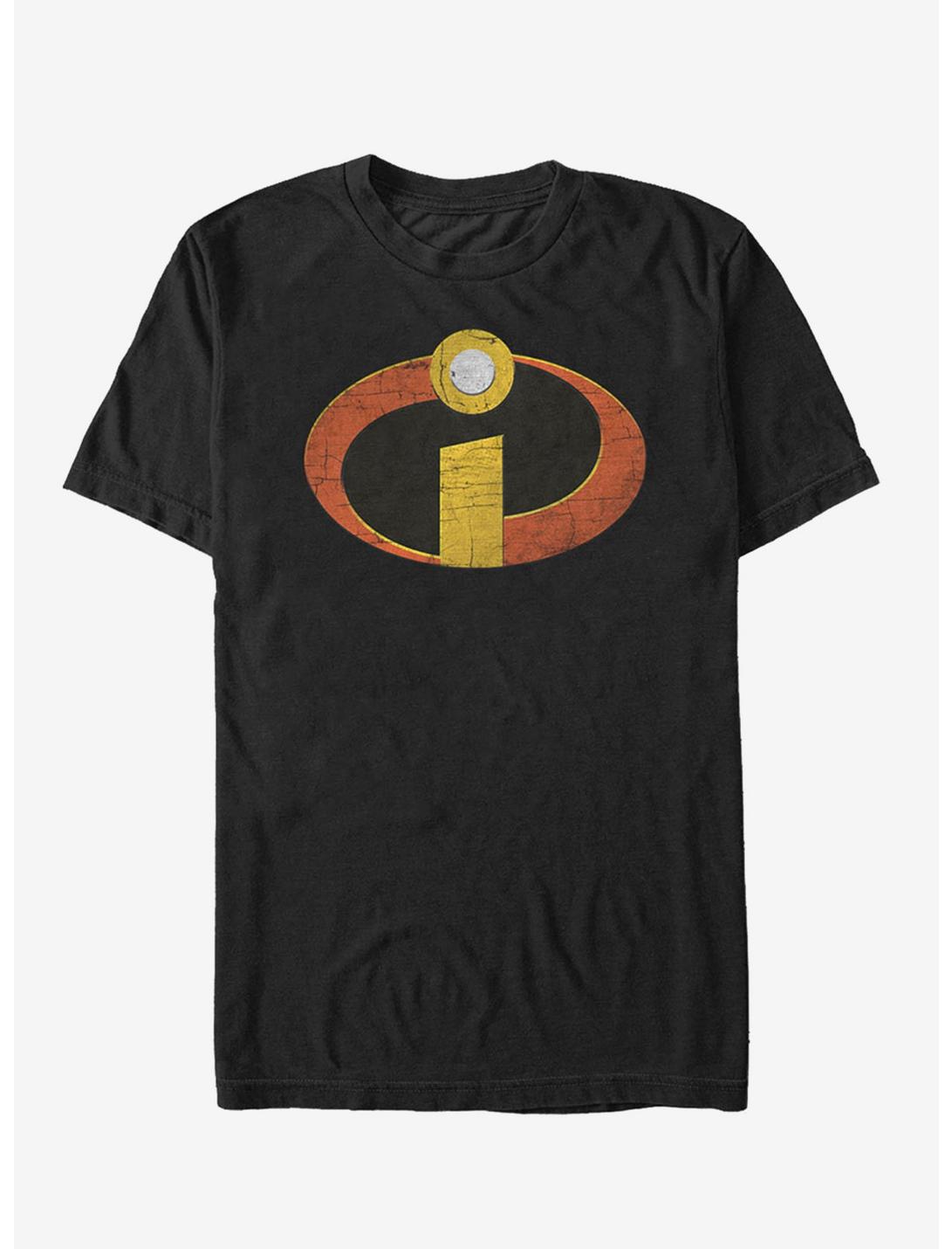 Disney Pixar The Incredibles Distressed Logo T-Shirt