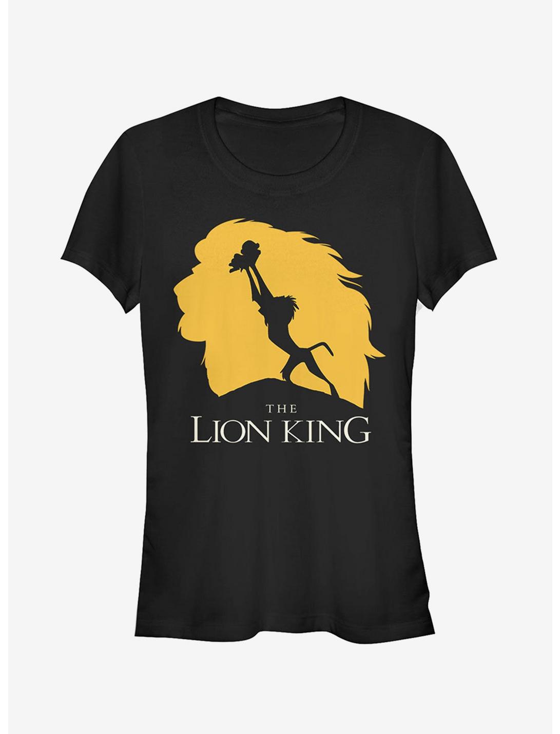 Disney Lion King Pride Rock Silhouette Girls T-Shirt