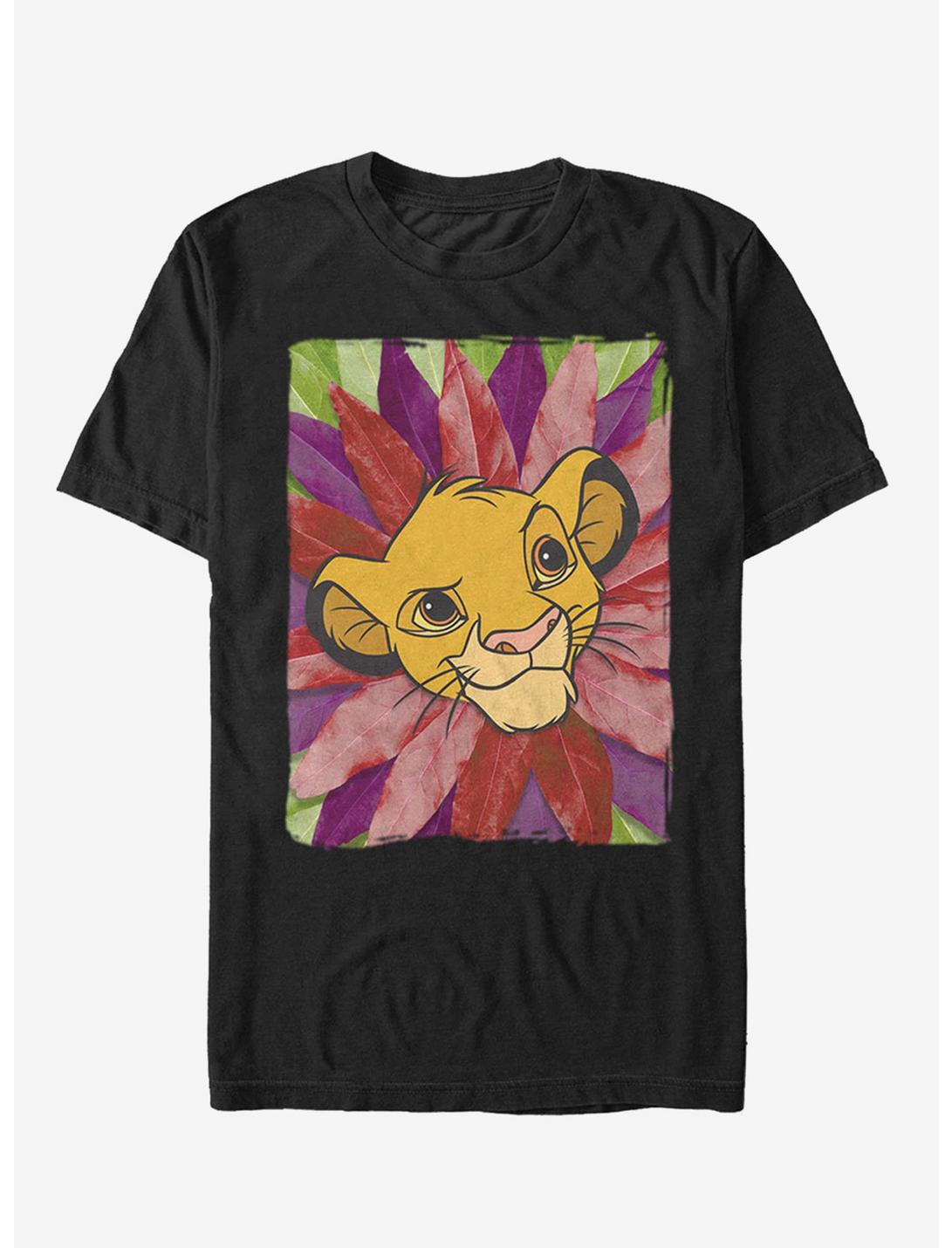 Disney Lion King Simba Leaf Mane T-Shirt