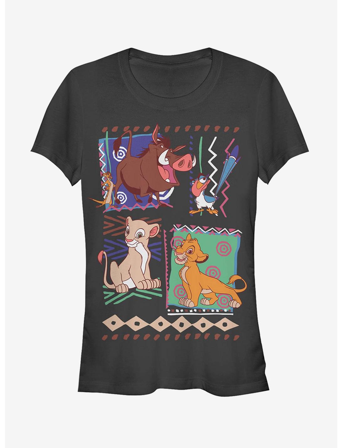 Disney Lion King Retro 90's Savannah Friends Girls T-Shirt