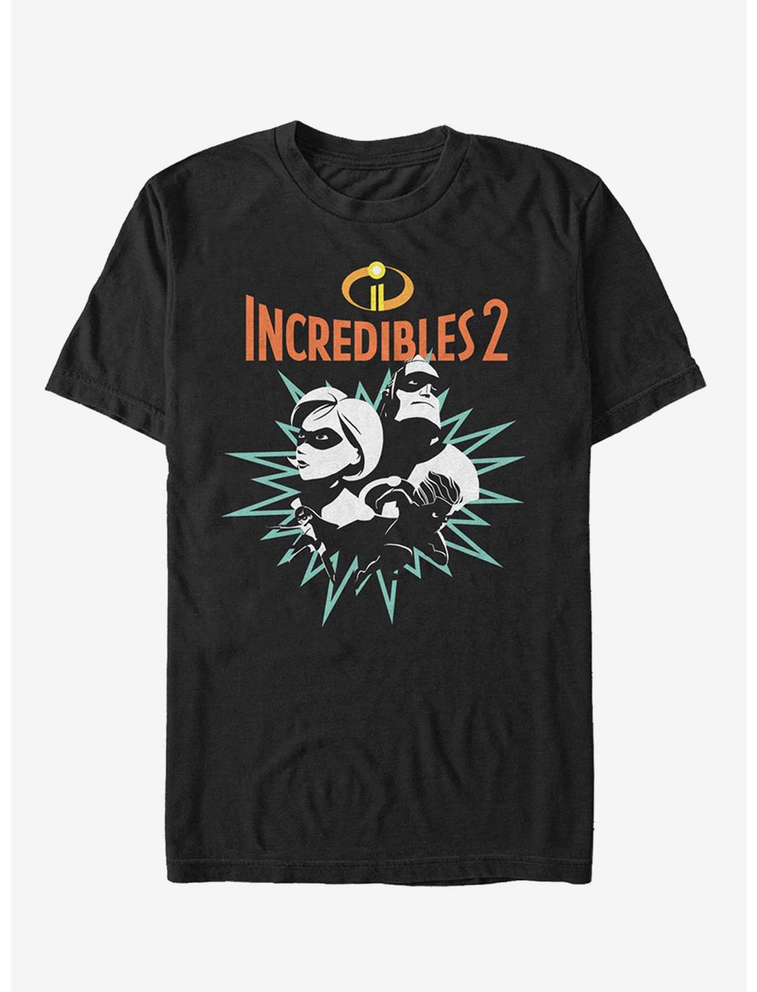 Disney Pixar The Incredibles Heroic Parents T-Shirt