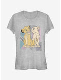Disney Lion King Retro Cub Love Girls T-Shirt