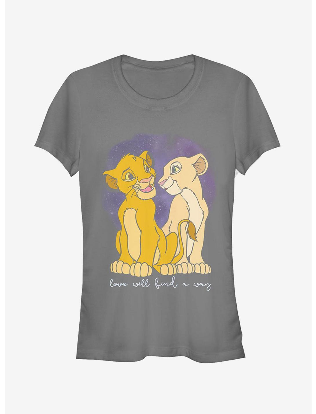 Disney Lion King Cub Love Finds A Way Girls T-Shirt