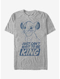 Disney Lion King Simba Can't Wait to Be King T-Shirt