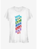 Disney Pixar Inside Out Emotion Eyes Girls T-Shirt