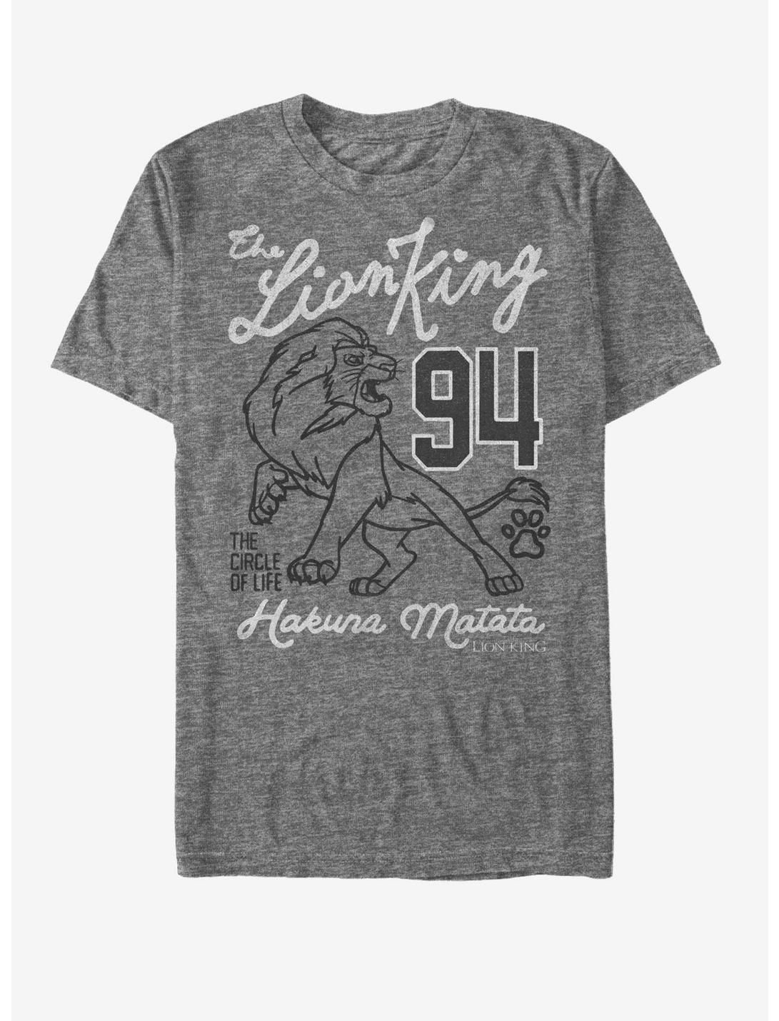 Disney Lion King Simba Athletic Print T-Shirt