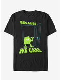 Disney Pixar Monsters Inc Mike Cares Doorway T-Shirt