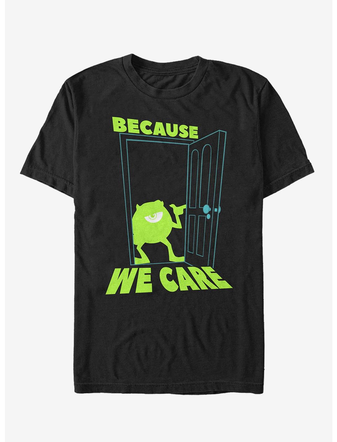 Disney Pixar Monsters Inc Mike Cares Doorway T-Shirt
