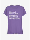 Disney The Little Mermaid List Girls T-Shirt